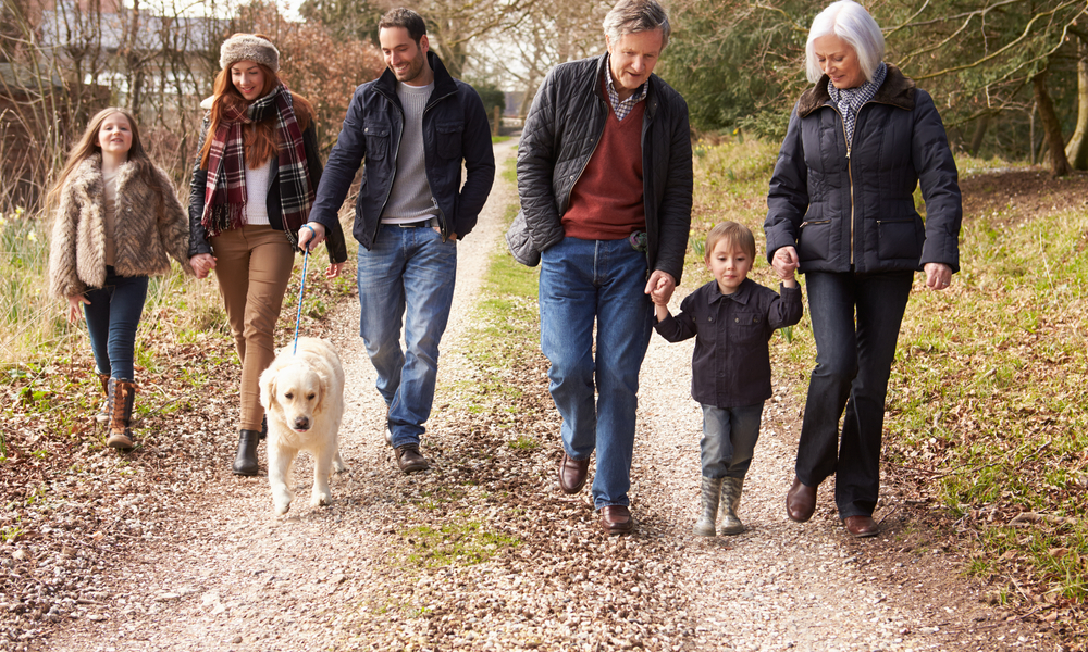 Family with several generations